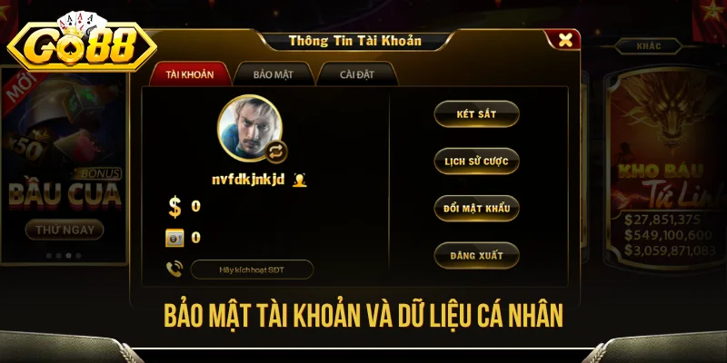 GO88 - Link Truy Cập Go 88, Tải App Mới Nhất 2026 18 Thông tin tài khoản cần được bảo vệ
